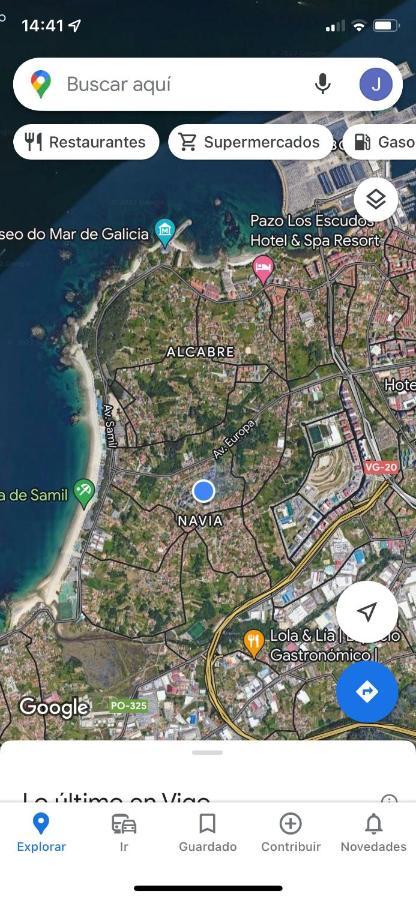 Samil Playa Apartment Vigo Luaran gambar